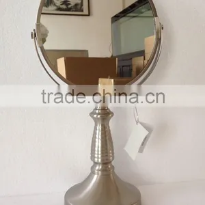 2014 Collections Stylish Personalized "Charisma" Metal Luxury Vanity Table Mirror thumbnail-1