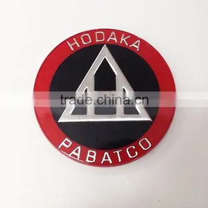 Cheap Custom Plastic Car Wheel Center Emblem Steering Round Car Badge thumbnail-3