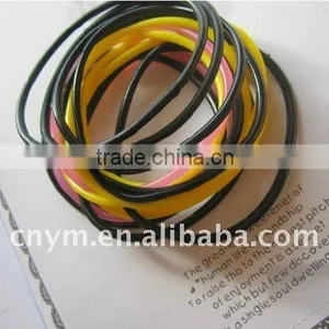 Silicone Wristband Rubber Bracelet thumbnail-2