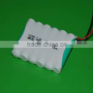 7.2v Battery Pack Size Aaa 1.2v Ni-cd 300mah Battery Cell thumbnail-1
