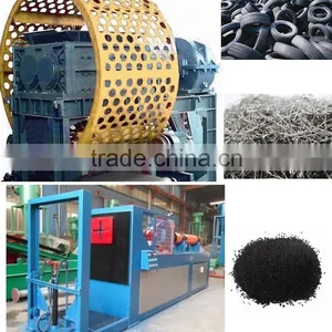 China Factory Used Tire Shredder Machine for Sale thumbnail-1