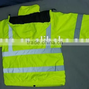2016 Wholesale Fluorescent Reflective Safety Hi Vis Jacket With 3m Tape Winter Reflective Jacket thumbnail-1
