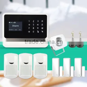 Newest GSM WIFI GPRS Security Alarm System Instruction in Russian & Gsm Home Alarm System Smart Home Wifi Alarms With Camera thumbnail-4