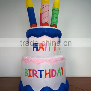 Inflatable Happy Birthday Cake - Party Decoration thumbnail-2