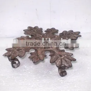 Cross Flower Metal Coaster thumbnail-1