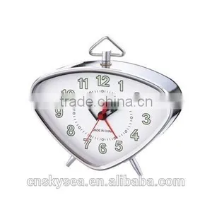 Wind up Clock in Triangle Shaped, Customize Alarm Clock thumbnail-5