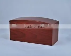 Nantong Millionaire Solid Poplar Funeral Supplies Wooden Urn Cremation thumbnail-1