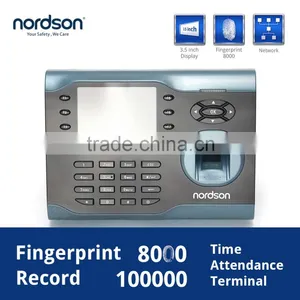 3.5 Inch TFT Screen 12V Biometric Fingerprint Time Attendance System Employee Fingerprint Attendance Machine Price thumbnail-5