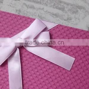 Decorative Corrugated Cardboard Paper Flower Boxes With Ribbon Wholesale thumbnail-4