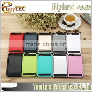 Hot Selling Luxury Damda Slide Series Tough ID Card Phone Accessory For IPhone 6S Back Cover Case Shell With 10 Colors thumbnail-6
