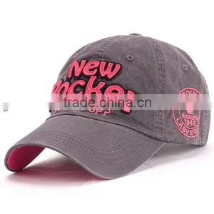 Wash Cloth Hot Sale 100% Cotton Custom Embroidery Sport Cap With Applique Logo thumbnail-1