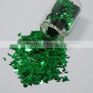 3mm Green Moon Sequins thumbnail-1