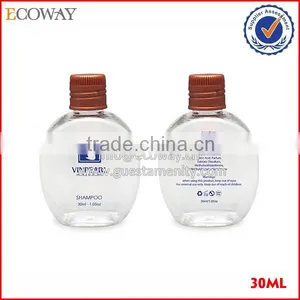 Transparent Pvc Hotel Shampoo Bottle Empty Pet Shampoo Bottles thumbnail-1