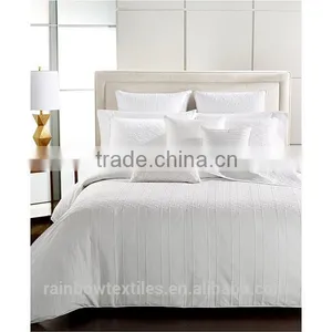 White Streak King Size Hotel Comforter thumbnail-1