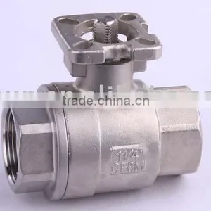2pc Female Threaded Ball Valve With Mounted Pad thumbnail-1