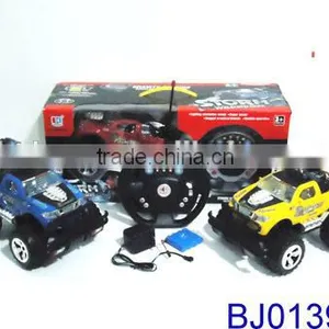 New Steering Wheel rc Car Cross-country Van w/ Music and Light thumbnail-4
