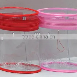 Clear PVC Zippered Plastic Blanket Packaging Bag thumbnail-1