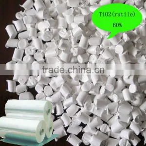 60% Rutile White Masterbatch for Film/Pipe/Bottle thumbnail-1