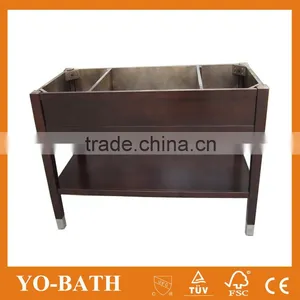 59" Wooden Free Standing Hotel Vanity, Hotel Bathroom Vanity, Hotel Vanity Base YO-V007 thumbnail-1