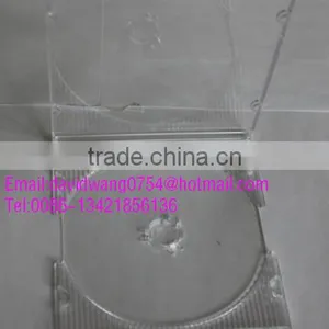 Mini cd Case Single Clear Transparent thumbnail-2
