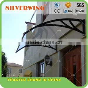 Hot!High Quality Durable Easy Assembly DIY Polycarbonate Plastic Awning thumbnail-5