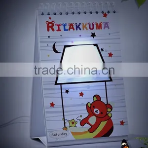 Custom USB Page By Page Lamp Desk Table Lamp LED Night Light thumbnail-3