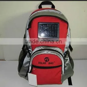 Solar Power Charger Bag Backpack thumbnail-1