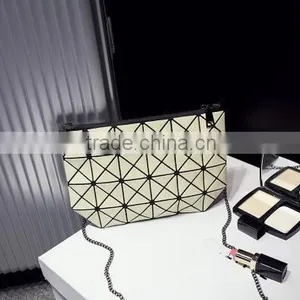 Japan Online Shopping Hot Sell Diamond PU Lady Shoulder Bag Quality Choice thumbnail-2