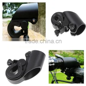 Front Clip Bicycle Motorcycle Flashlight Torch Holder Mount thumbnail-3