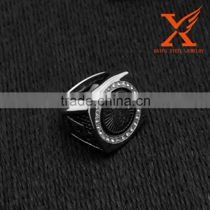 In Stock Stainless Steel Silver Personalized Excellent Quality Shriners Masonic Rings thumbnail-4