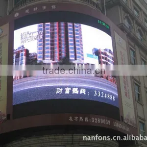 P25.6mm Outdoor FULL COLOR RGB Mesh Led Display/screen/panel/signs/board Led Advertising Display thumbnail-1