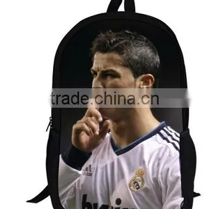 Popular Durable Backpack for Fans With Football Star Pattern thumbnail-4