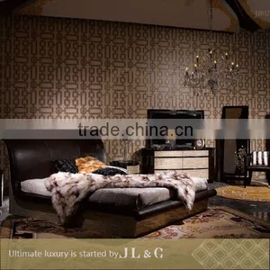 2014 China Supply Wholesale Dresser Cabinet Glass Armoire JB02-04 From China Supplier-JL&C Furniture thumbnail-1