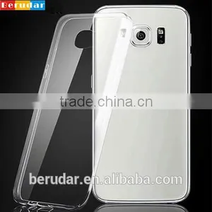 Super Thin Soft Clear Back Cover for Samsung s6 thumbnail-1