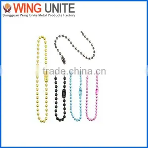 High Quality Metal Brass,iron Metal Bead Chain in Various Color thumbnail-1