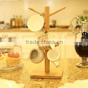Bamboo Cup Hanger Rack thumbnail-1