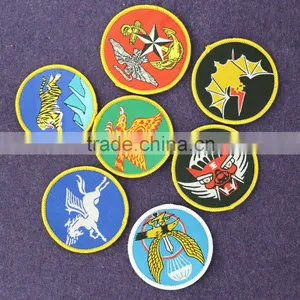 Factory Price Merrow Border Woven Badges With Backing thumbnail-1
