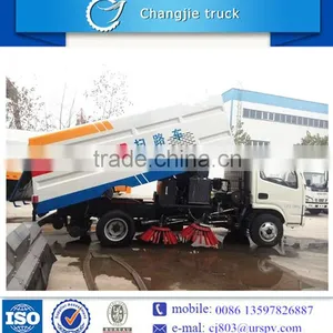 High Performance Dongfeng 4x2 4cbm Street Cleaning Truck thumbnail-1