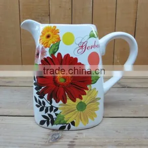 Wholesale Food Grade Ceramic Jug for Coffee Milk thumbnail-1
