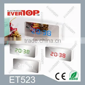 NEWLY TABLE LED CLOCK WITH MIRROR ET523 thumbnail-1