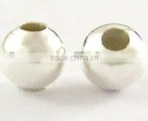 6mm Sterling 925 Sterling Silver Beads Wholesale thumbnail-1