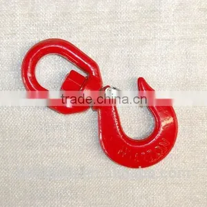 Drop Forged Mild Steel Lifting Swivel Hook thumbnail-1