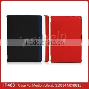 For Medion Lifetab S10334, Heat Setting Leather Tablet Case for Medion Lifetab MD98811 thumbnail-6