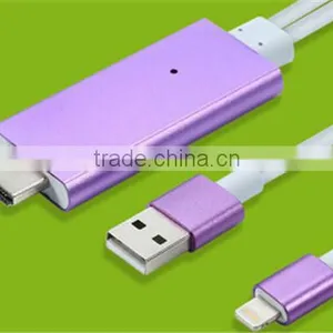 AV HDMIHDTV TV Cable Adapter for Apple Iphone 5 5C 5S thumbnail-2