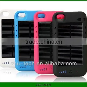 2400mAh Solar Charger Case for Iphone4/4s thumbnail-1