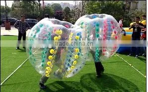 TPU PVC Human Bumper Ball Inflatable Bubble Ball Suit thumbnail-3