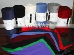 Solid Color Fleece Blanket thumbnail-1