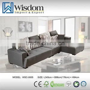 Adjustable Armrest Lounge Sofa Modern Bedroom Furniture thumbnail-1