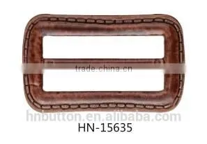 Eco-friendly Plastic ABS Imitation Leather Buckle thumbnail-1