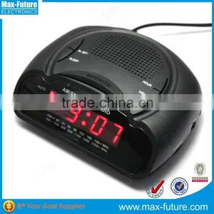 0.6'' Red LED Digital Alarm Clock With Portable AM/FM Radio thumbnail-4